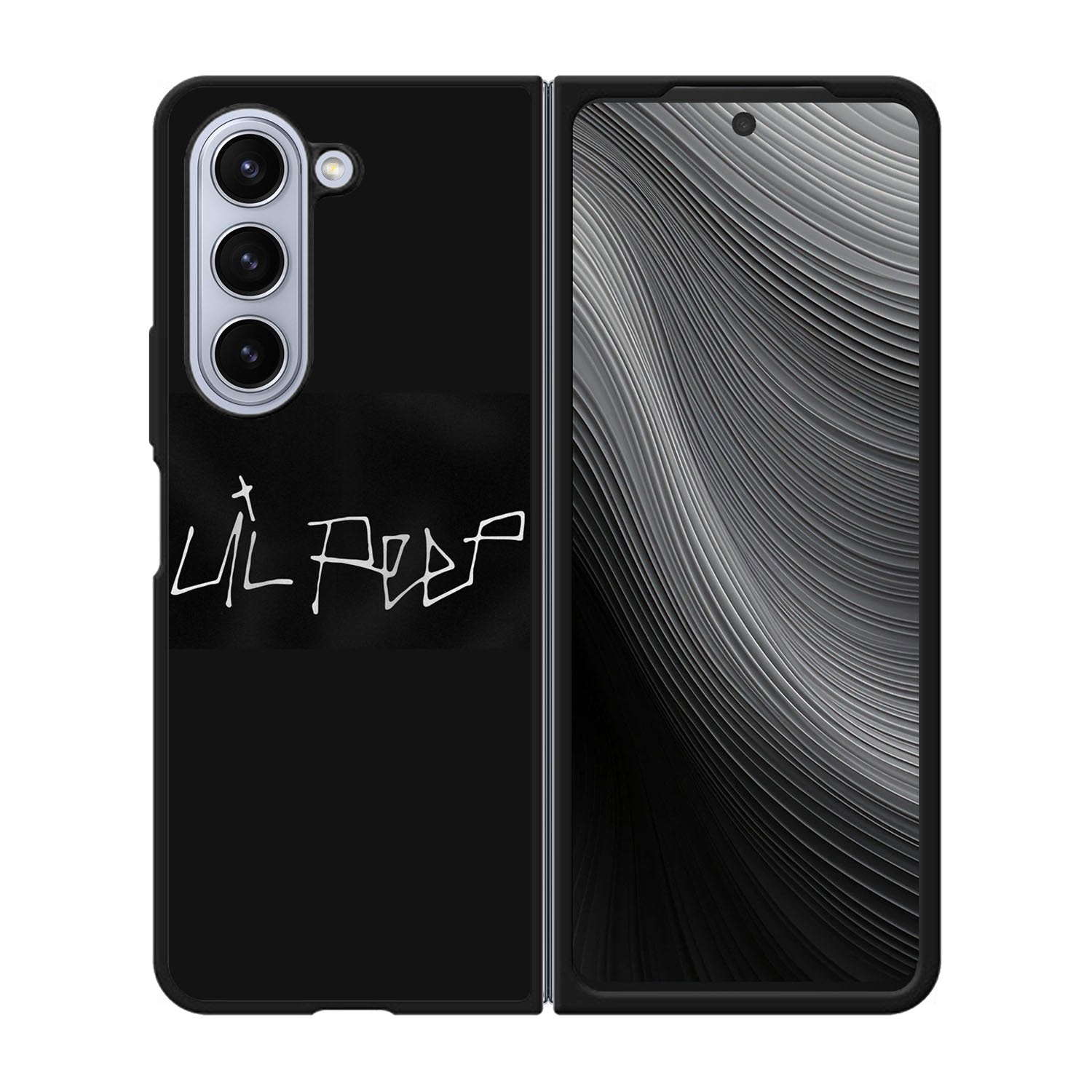 Lil Peep Cry Baby Hellboy Logo Case Samsung Galaxy z Fold 5 5G BC0944