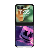 Marshmello Galaxy Purple X9342 Motorola Moto RAZR 2025 Case