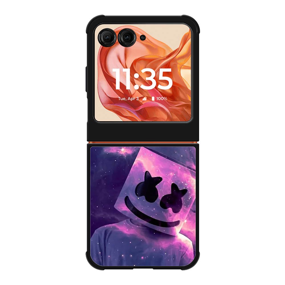 Marshmello Galaxy Purple Motorola Moto Razr 2025/2024 , Moto Razr 60/50 Case BC0945