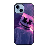 Marshmello Galaxy Purple Case iPhone 15 BC0945