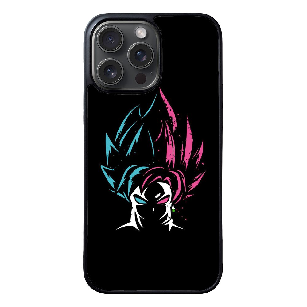Goku blue rose Case iPhone 15 Pro Max BC0957