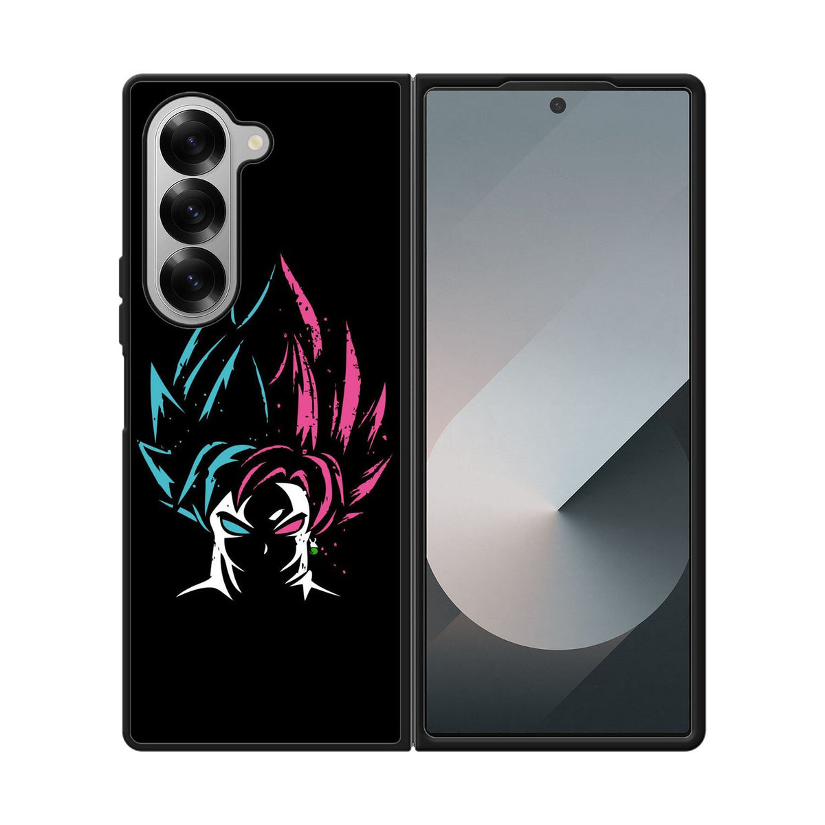 Goku blue rose Case Samsung Galaxy Z Fold 6 5G BC0957