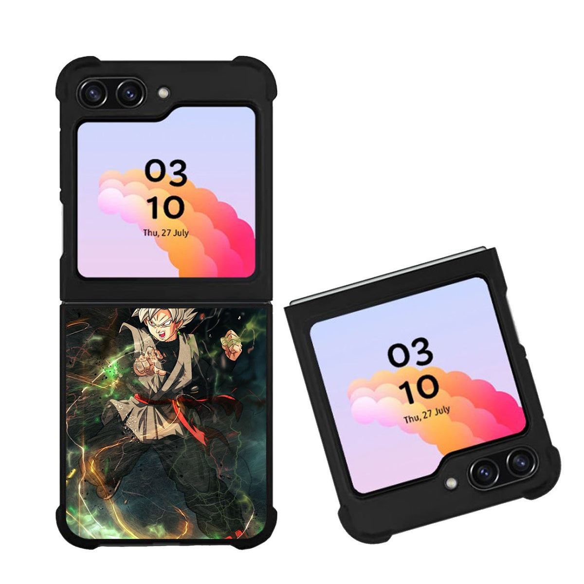 thunder Goku Black Case Samsung Galaxy Z Flip 5 5G BC0951