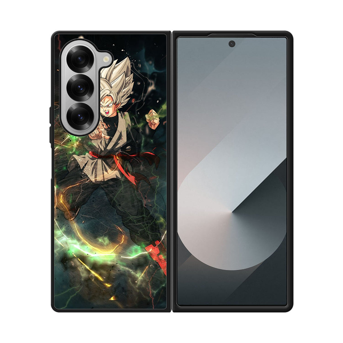 thunder Goku Black Case Samsung Galaxy Z Fold 6 5G BC0951