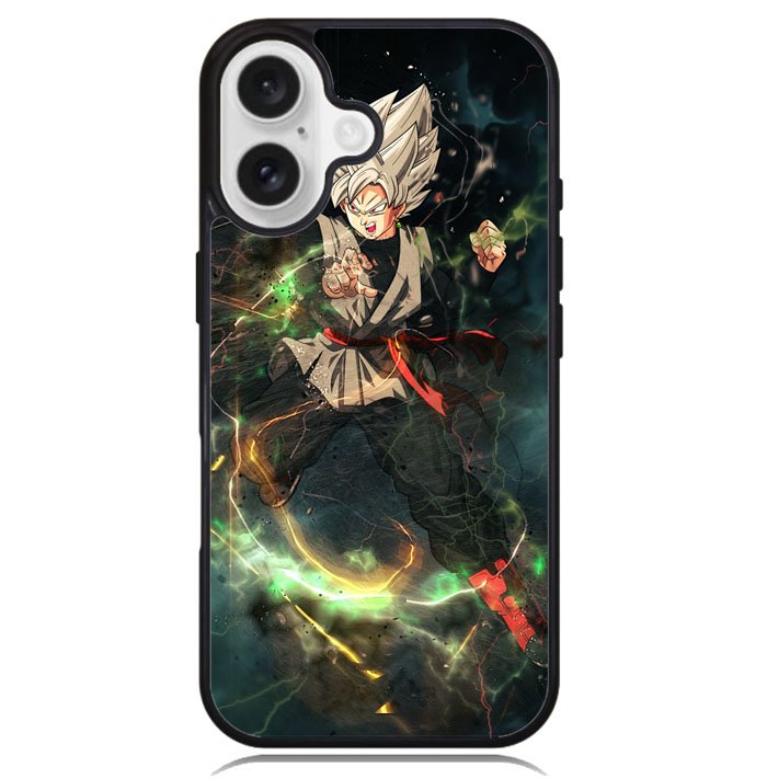 thunder Goku Black X9332 iPhone 16 Plus Case