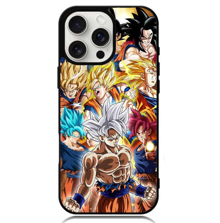 Goku transformations Case iPhone 16 Pro Max BC0959