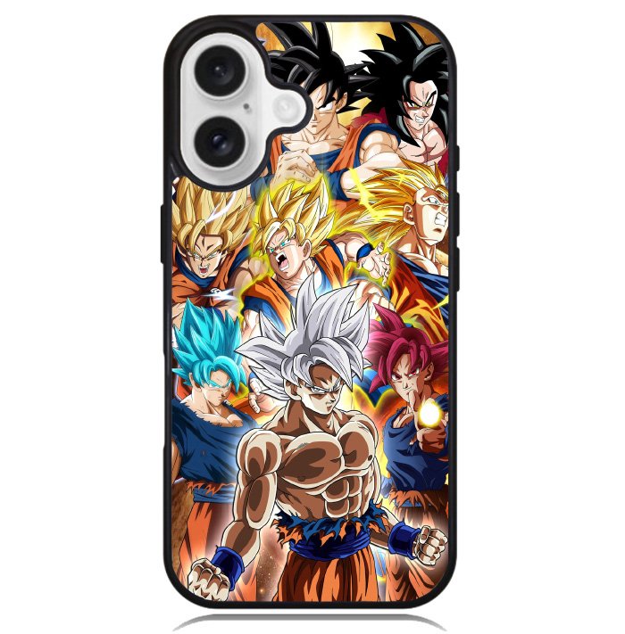 Goku transformations Case iPhone 16 BC0959