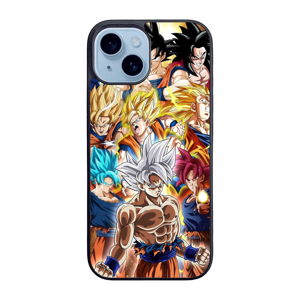 Goku transformations Case iPhone 15 Plus BC0959