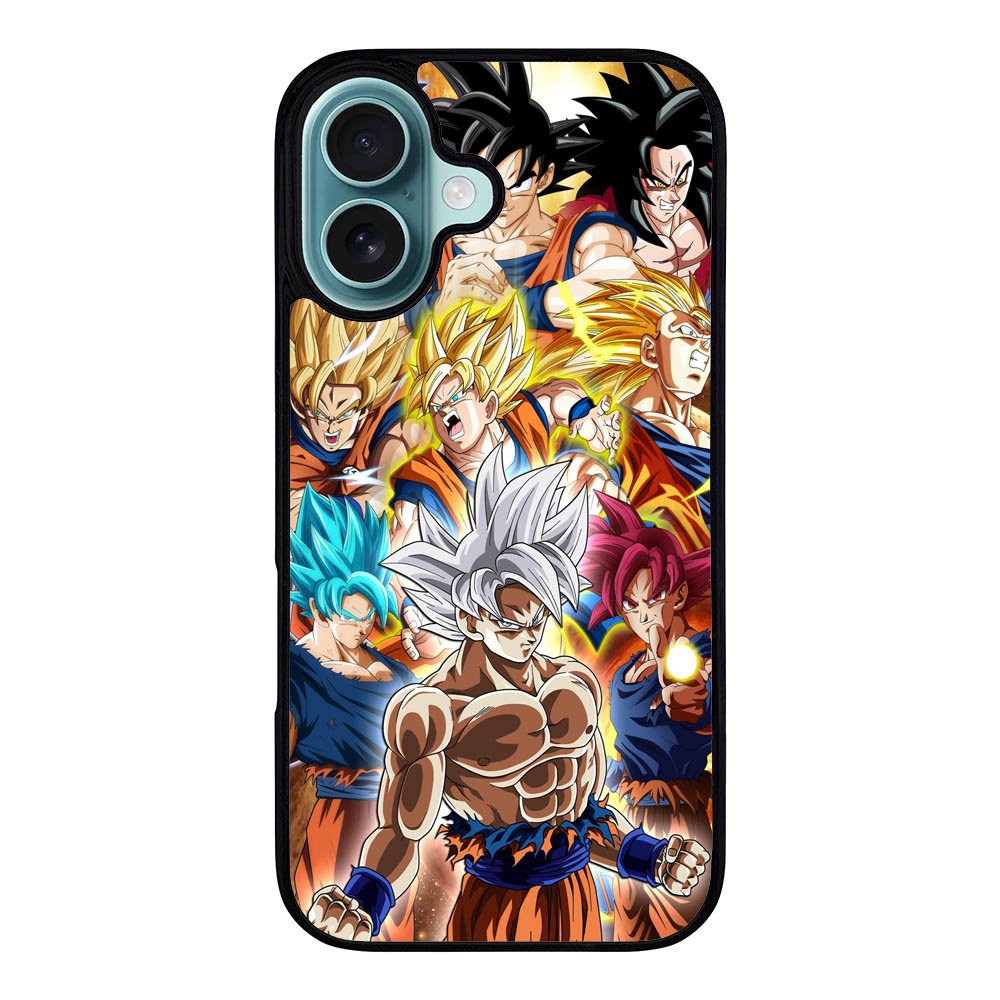 Goku transformations Case iPhone 16 Plus BC0959