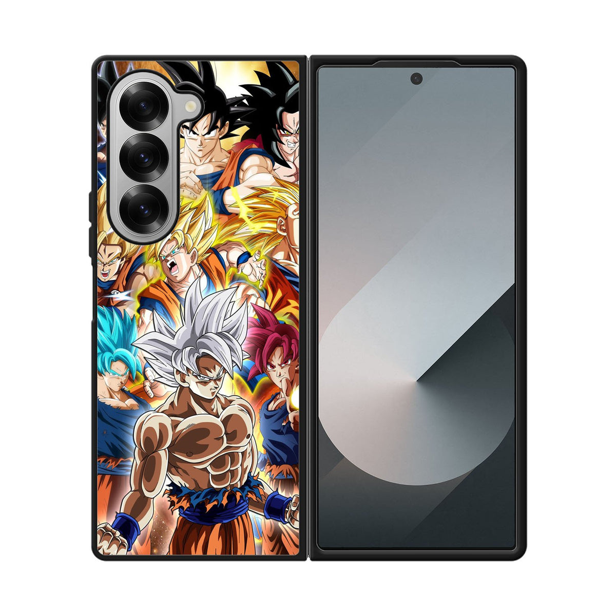 Goku transformations Case Samsung Galaxy Z Fold 6 5G BC0959