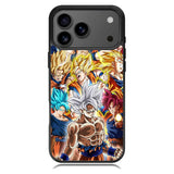 Goku transformations iPhone 17 Pro Case BC0959