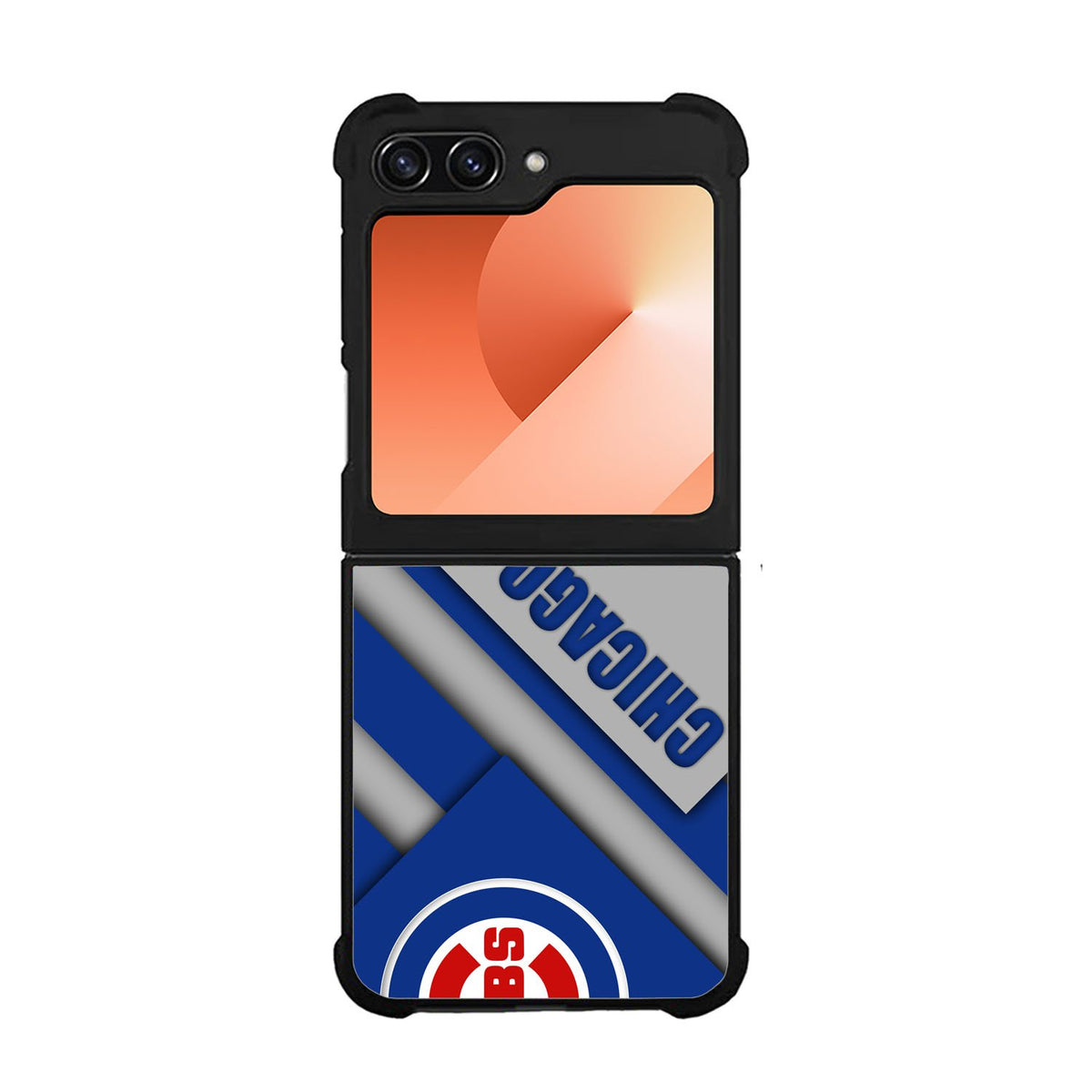 Chicago Cubs Wallpaper Case Samsung Galaxy Z Flip 6 5G BC0953