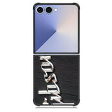 Gibson Raised logo Chrome Samsung Galaxy Z Flip 7 Case BC0962