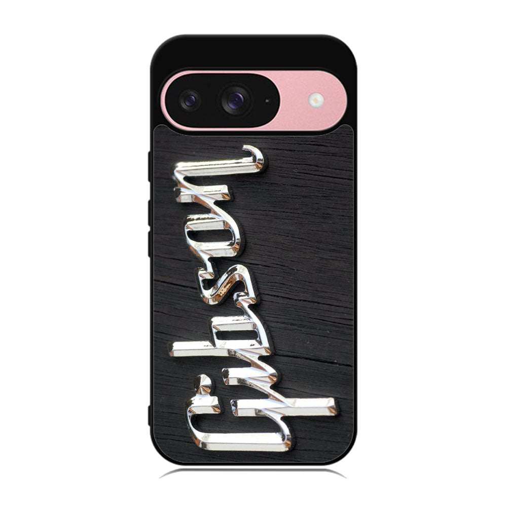 Gibson Raised logo Chrome Case Google Pixel 9 BC0962