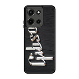 Gibson Raised logo Chrome Motorola Moto G 5G 2025 Case BC0962