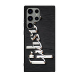 Gibson Raised logo Chrome Case Samsung Galaxy S24 Ultra 5G BC0962