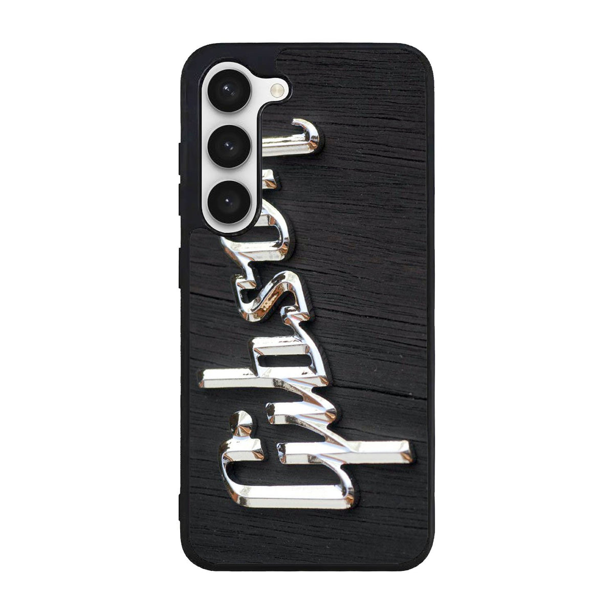 Gibson Raised logo Chrome Case Samsung Galaxy S24 Plus 5G BC0962