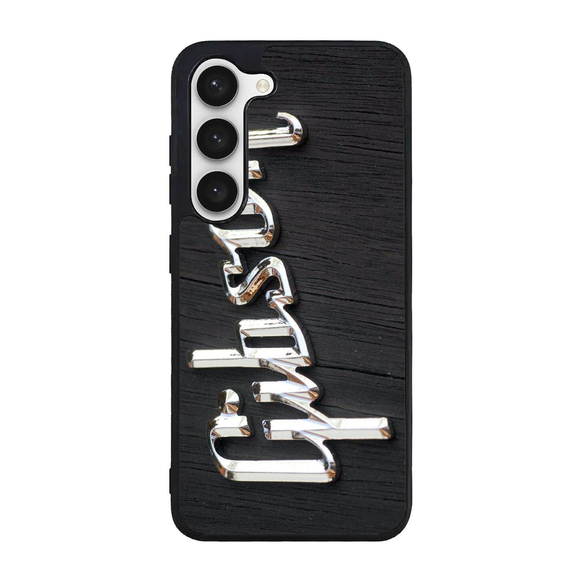 Gibson Raised logo Chrome Case Samsung Galaxy S25 Plus 5G BC0962