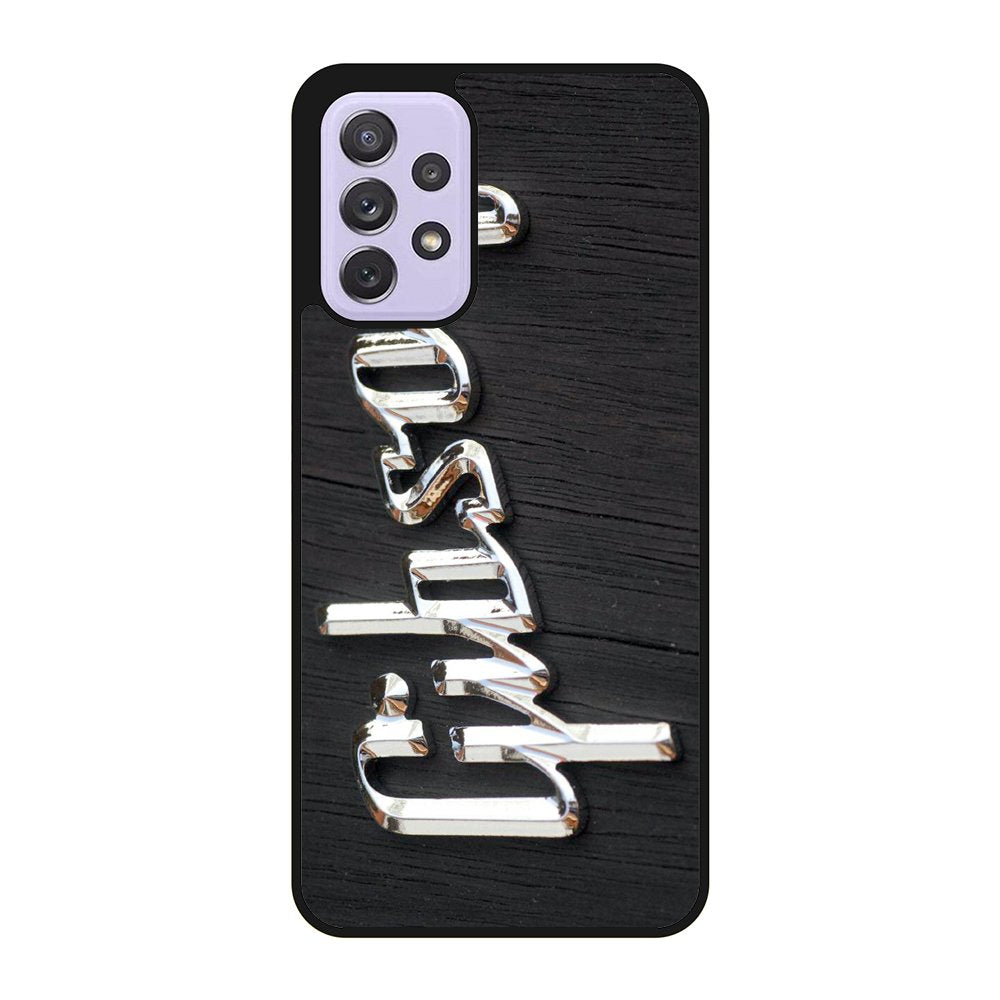 Gibson Raised logo Chrome Samsung Galaxy A23 5G Case BC0962