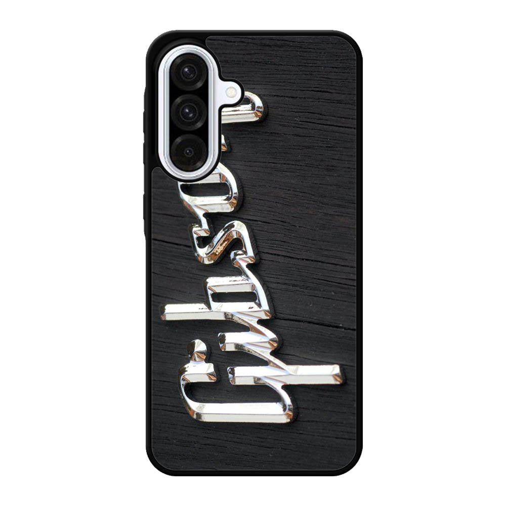Gibson Raised logo Chrome Samsung Galaxy A56 Case BC0962