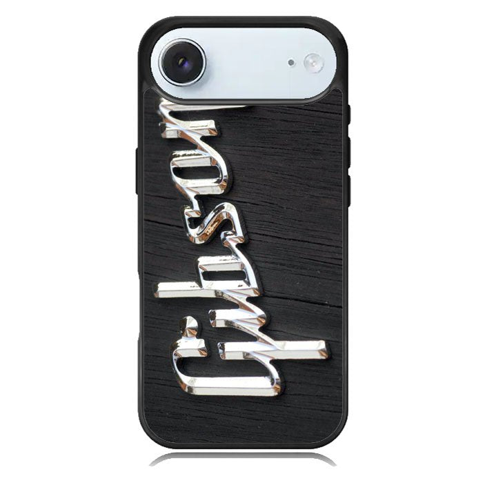 Gibson Raised logo Chrome iPhone 17 Air Case BC0962