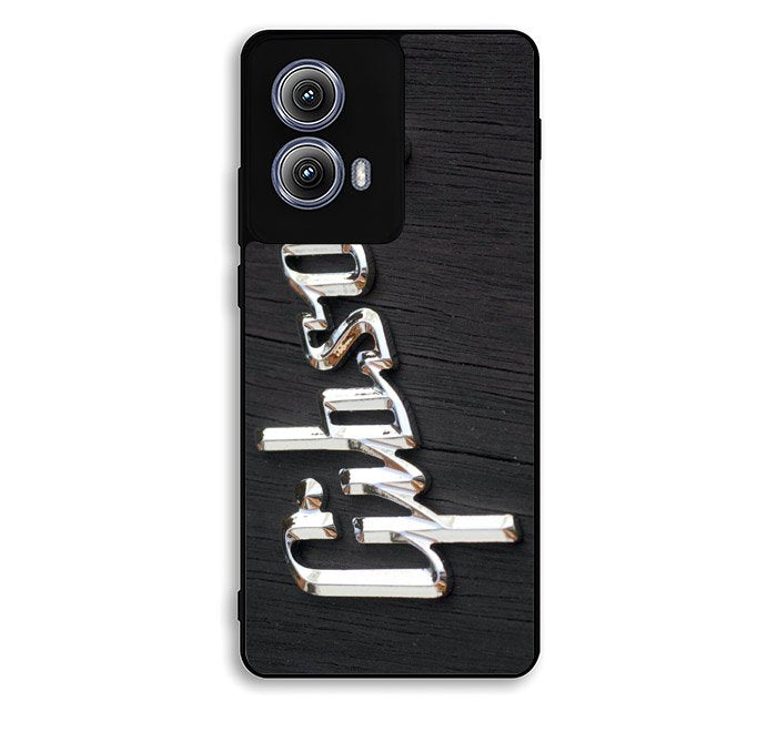 Gibson Raised logo Chrome Motorola Moto Edge 2024 Case BC0962