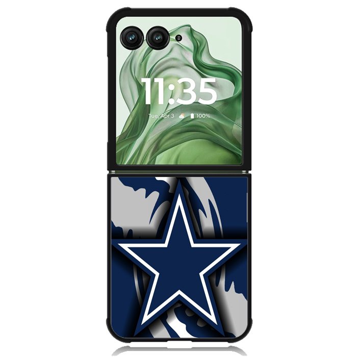 Dallas Cowboys X9993 Motorola Moto Razr+ Plus 2024/2025 Case, Motorola Razr 50 Ultra/50s Ultra Case