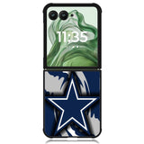 Dallas Cowboys X9993 Motorola Moto Razr+ Plus 2024/2025 Case, Motorola Razr 50 Ultra/50s Ultra Case