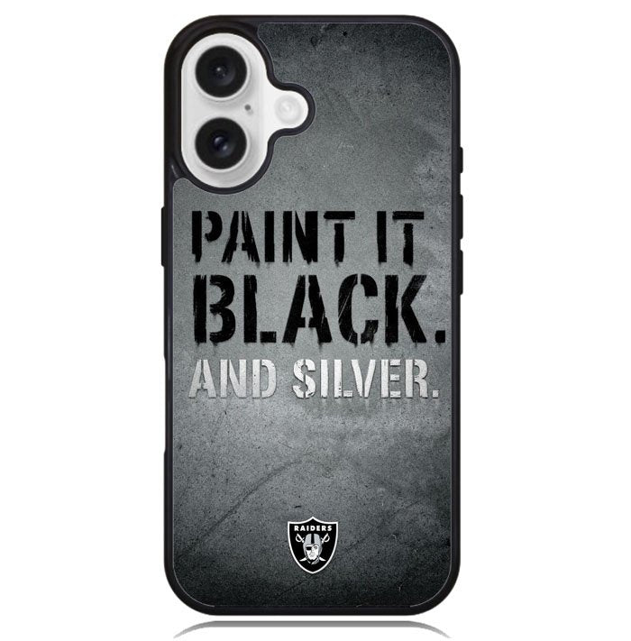 Oakland Raiders Logo X9992 iPhone 16 Plus Case