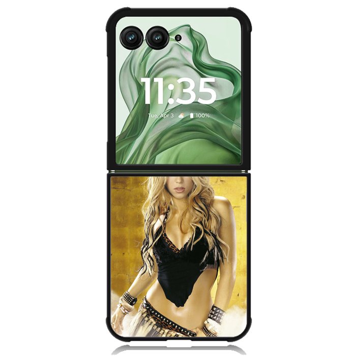 shakira Wallpaper X9987 Motorola Moto Razr+ Plus 2024/2025 Case, Motorola Razr 50 Ultra/50s Ultra Case