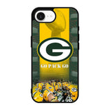 green bay packer wall border X9984 iPhone 17e Case