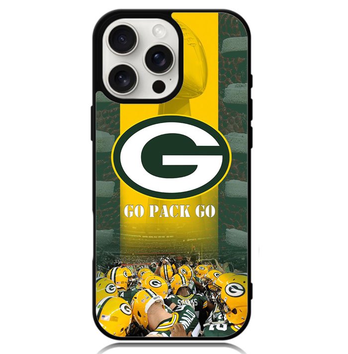 green bay packer wall border X9984 iPhone 16 Pro Max Case