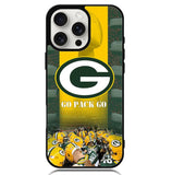 green bay packer wall border X9984 iPhone 16 Pro Max Case
