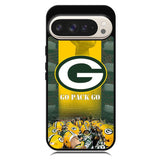 green bay packer wall border X9984 Google Pixel 9 | Google Pixel 9 Pro Case