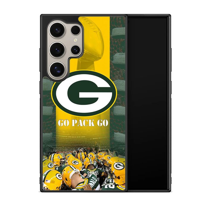 green bay packer wall border X9984 Samsung Galaxy S25 Ultra 5G Case