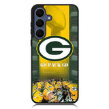 green bay packer wall border X9984 Samsung Galaxy S25 FE Case