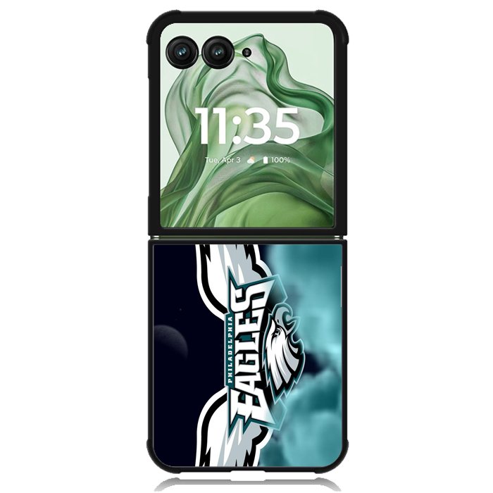 philadelphia eagles X9980 Motorola Moto Razr+ Plus 2024/2025 Case, Motorola Razr 50 Ultra/50s Ultra Case