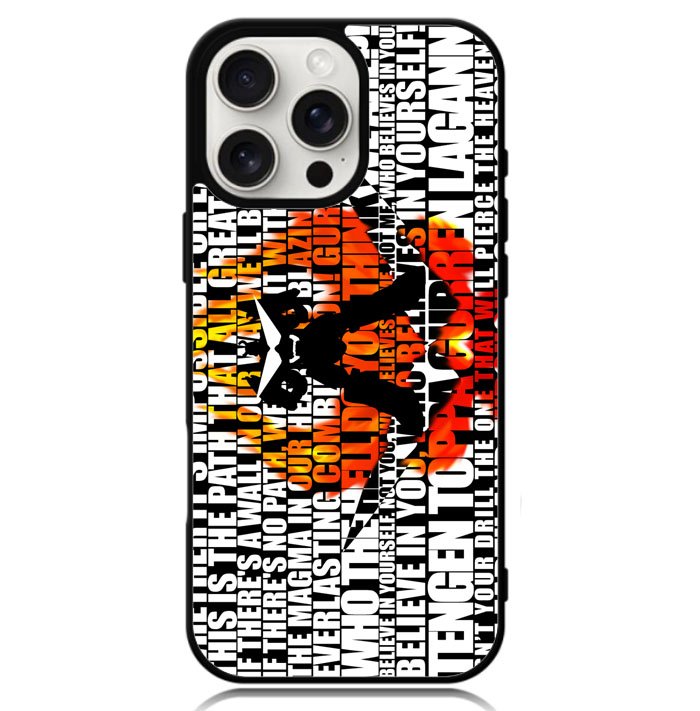 Gurren Lagann Wallpaper  X0537 iPhone 16 Pro Max Case