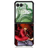 kenshi samurai x X0293 Motorola Moto Razr+ Plus 2024/2025 Case, Motorola Razr 50 Ultra/50s Ultra Case