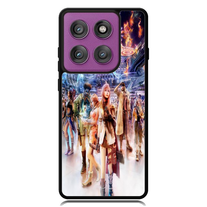 Final Fantasy all character XIII X0906 Motorola Moto Edge 2025 | Moto Edge 60 Fusion | Moto Edge 60 Pro Case