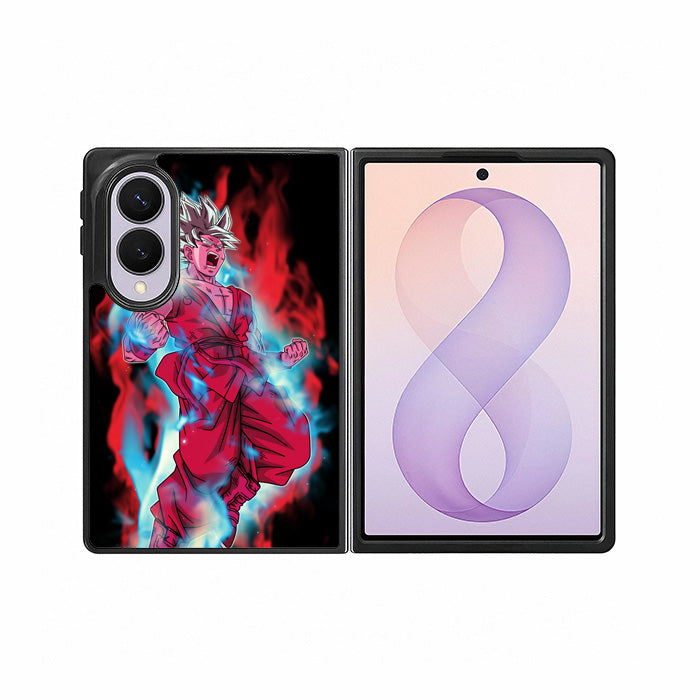 goku super saiyan blue kaioken x10 X5277 Samsung Galaxy Z Fold 8 Case