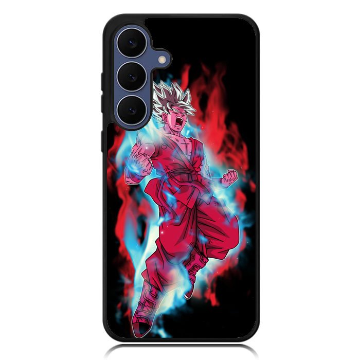 goku super saiyan blue kaioken x10 X5277 Samsung Galaxy S25 FE Case