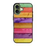 colorful wood iPhone 17 Case FE0164
