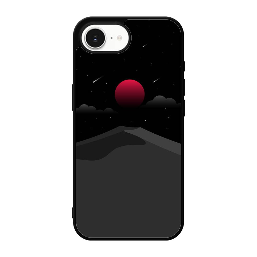 moon red iPhone 17e Case FE0448