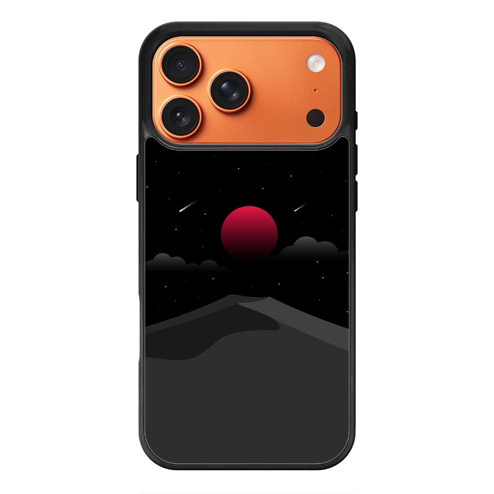 moon red iPhone 17 Pro Max Case FE0448