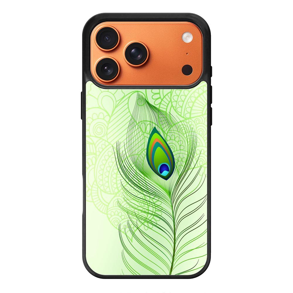 Peacock Feather iPhone 17 Pro Max Case FE0495