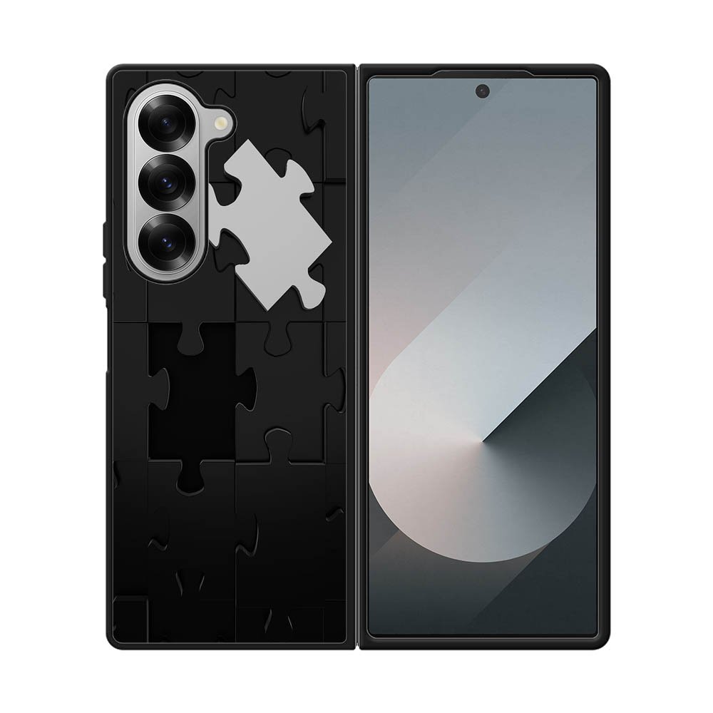 puzzle black FE0511 Samsung Galaxy Fold 7 5G Case