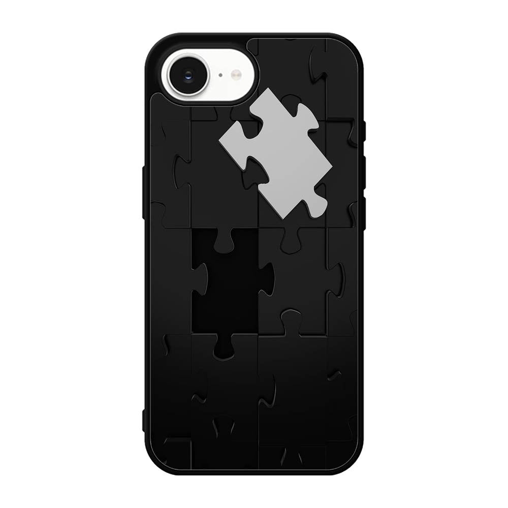 puzzle black iPhone 17e Case FE0515