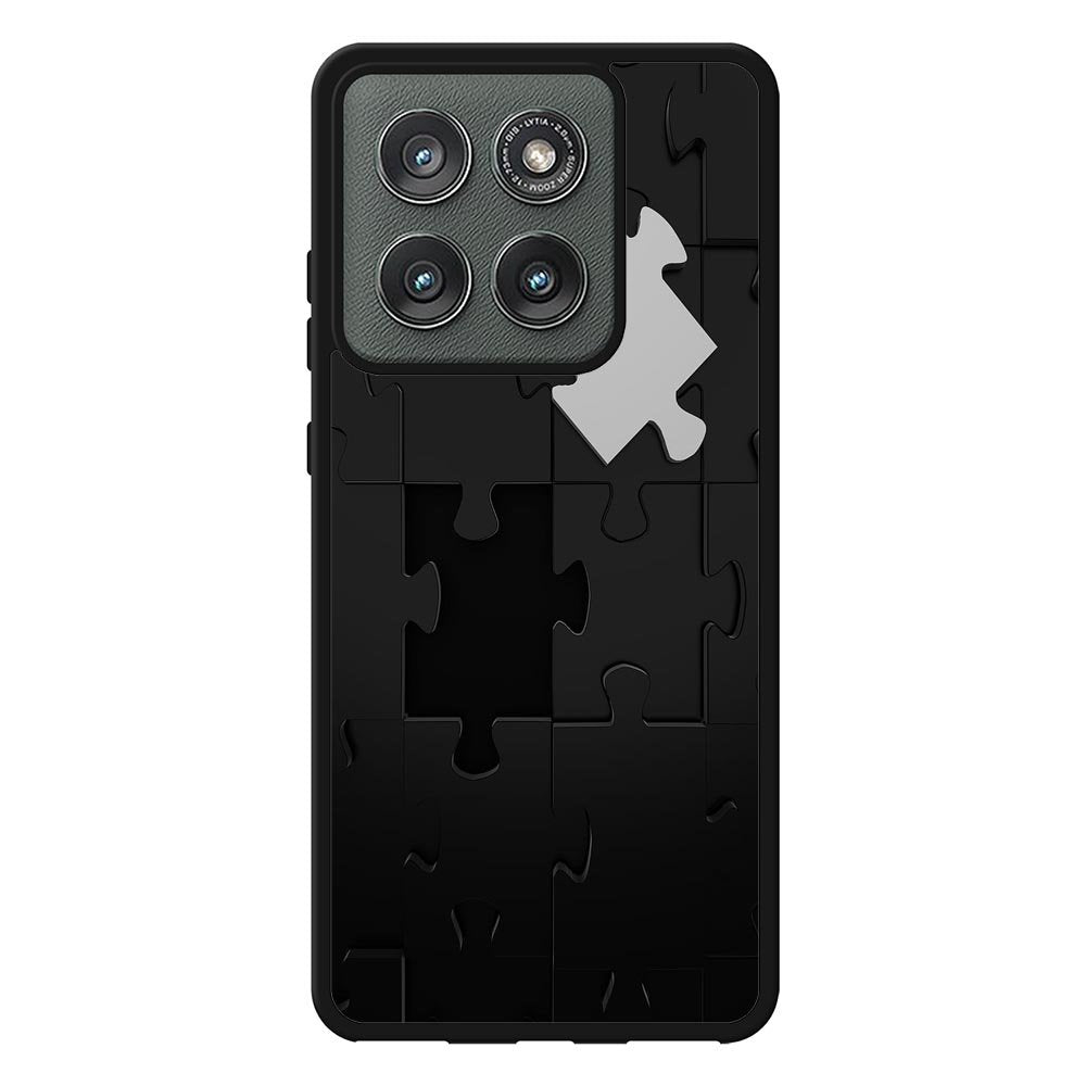 puzzle black Motorola Moto Edge 2025 Case FE0515