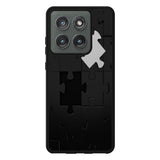 puzzle black Motorola Moto Edge 2025 Case FE0515